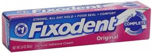 Fixodent Denture Adhesive Cream Toothpaste