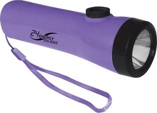 24 ENERGY 10 Watt LED Torch with LED Light Rechargeable Torch