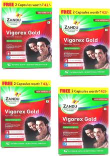 ZANDU Vigorex Gold Ayurvedic revitalizer with eight powerful Ayurvedic Herbs