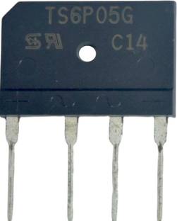 DIC TS6P05G 600v 6a single phase bridge rectifier diode Electronic Components Electronic Hobby Kit