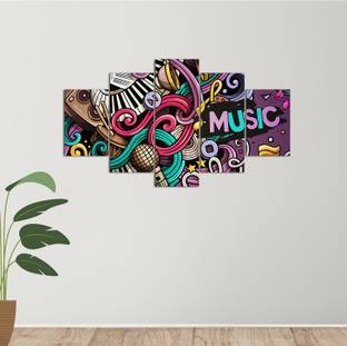 uDecore Music Art Print Design Digital Reprint 17 inch x 30 inch Painting