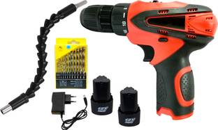 Mass Pro Cordless Screwdriver 12V Revers Forward With Drill Bit & Flexible Shaft SD_02 Cordless Drill