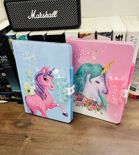 Preili's Gift Set A5 Diary Unruled 50 Pages