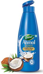 Dabur Gold 100% Pure Coconut Oil | Nariyal Tel | Natural | Multipurpose Hair Oil