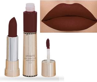 tanvi27 2 in 1 long Lasting Matte Lipstick, Matte Finish