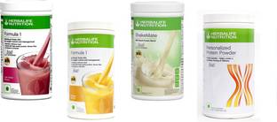 HERBALIFE Formula 1 Shake Rose Kheer & Mango + Shake Mate + Protein Powder 400Gram Protein Shake
