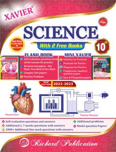 Xavier 10th English Medium Science Guide With 2 Free Flash Book ,Mini Xavier