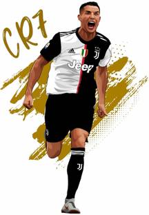 StickerYard 55 cm CR7 Ronaldo Self Adhesive Sticker