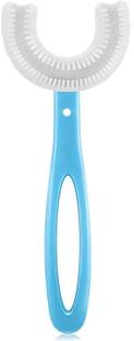 HOFAEL Kids U-Shaped Toothbrush For 3-12 Years, Teeth Dental Care Toothbrush Extra Soft Toothbrush