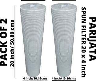 Parijata Jumbo Dotted Spun filter 20 inch x 4 inch for industrial RO Water purifier Solid Filter Cartridge