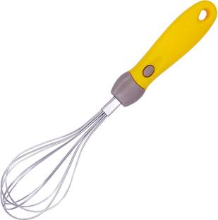 CLASSY TOUCH Stainless Steel Wire Hand Whisk/ Blender for Cooking, Blending, Whisking, Beating, Stirring Nylon Balloon Whisk