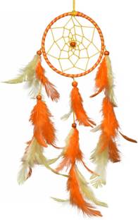 Rooh Wellness ~ Sunshine Wall Hanging ~ Handmade Hangings for Positivity Plastic Dream Catcher