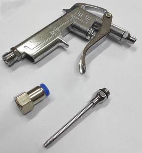 DLEIN Air Blow Gun with OD 1/4"X 8 Cleaning Tool Air Blow Gun Steel Air flow Extension Air Blower