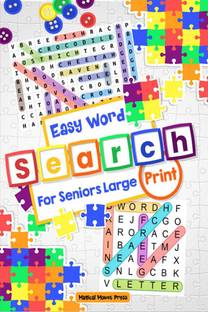 Easy Word Search For Seniors Large Print