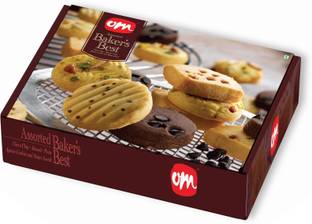 Om Sweets & Snacks Baked Delight , pack of 1, 900gm each Cookies Biscuit