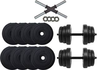 STARX PVC 24-KG DUMBBELLS COMBO Adjustable Dumbbell