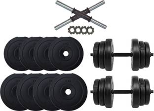 STARX PVC 28-KG DUMBBELLS COMBO Adjustable Dumbbell