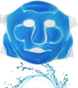 dx mart Face Mask Cooling Gel Massage COLD therapy For Your Face with Strap Relief  Face Shaping Mask