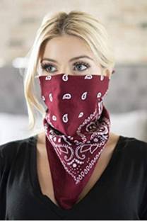 CozyFox PERFECT FOR ANY EVENT: Our Handkerchief in bulk are perfect for multiple usages. ["Maroon"] Handkerchief