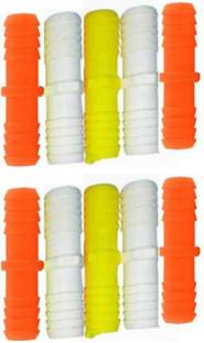 7 CLOUDS INDIA 10 Pc Tap Connector/Rubber Pipe Jointer PVC / Supporter for 3/4 Inch Hose Connector