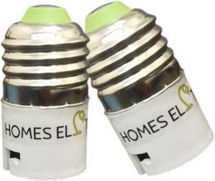 HomesElite E27 To B22 Base Lamp Holder Plastic Light Socket