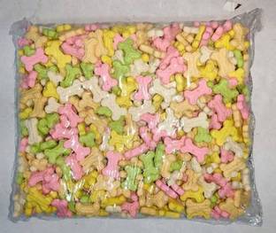 DogTrust DOG BISCUIT (VEG) COLOURFUL 2 KG Dog Chew (2 kg, Pack of 1) Vegetable Dog Treat