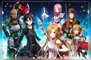 Sword Art Online -A Japanese Anime Series Matte Finish Poster Paper Print