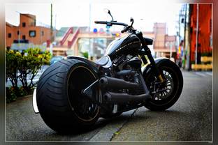 Harley Davidson Bike Matte Finish Poster Paper Print