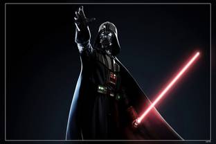 Star Wars Darth Vader Sith Lightsaber Matte Finish Poster Paper Print