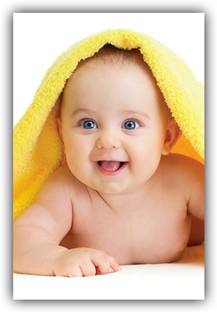 Poster n Frames Paper Cute Baby Girl/Boy children wall Poster-177 Paper Print