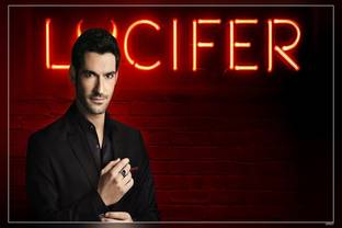 Lucifer Tom Ellis Matte Finish Poster Paper Print