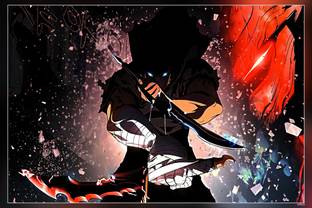 Sung Jin-Woo Solo Leveling Anime Matte Finish Poster Paper Print