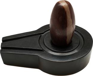 Maharudraastro Shivling Jaldhara Stone Shiva for Pooja Abhishek Statue Idol Sculpture, 3 inch Decorative Showpiece  -  6 cm