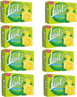 Liril Lemon & Tea Tree Oil Soap 125*8 (8 x 125 g)