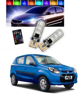 Gadiparts Remote Parking Light bulbs 6SMD Multicolour LED Remote Control Light Alto 800 Tail Light Car LED for Maruti Suzuki (12 V, 3 W)