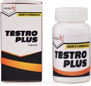 Ekyure Herbals Testro Plus Capsule |Testosterone Booster for Men |Boost Vitality, & Desire