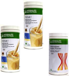 HERBALIFE FORMULA1 KULFI COMBO PACK OF TWO PIECES WITH PROTIEN POWDER 400G Nutrition Drink