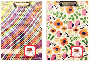 First Click Clip Board Exam Pad Size : 23.5 x 35 cm Set of 2 Pcs