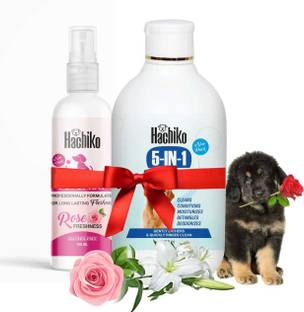 Hachiko Allergy Relief, Anti-dandruff, Anti-fungal, Conditioning Artificial Fragrance Free Dog Shampoo