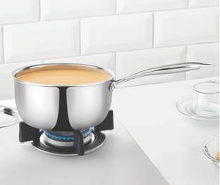 BOROSIL Sauce Pan 18 cm diameter with Lid 2.3 L capacity