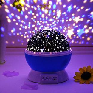 UZAN Colorful Galaxy Moon Star Master Projector Lamp lights For bedroom, Decoration Night Lamp