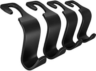 Xml car organizer hook hanger plastic black Car Side Seat Catcher
