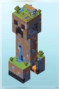 Minecraft-Gaming Matte Finish Poster Paper Print