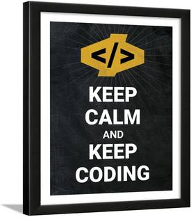 Coding Quotes Frames - Engineering Quotes Wall Frames - Quotes Wall Frames Coding - Programming Quotes Posters Paper Print