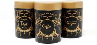 HIVVO Steel Tea Coffee & Sugar Container  - 750 ml