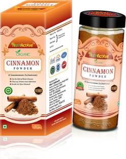 NutrActive Organic Srilankan Ceylon Cinnamon Powder Weight Loss-100% Natural Dalchini Spice