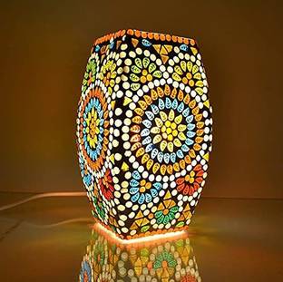 DESHILP OVERSEAS Turkish Lamp, Multicolor, Pack of 1 Table Lamp