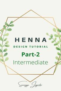 Henna Design Tutorial Part-2