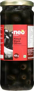 neo Pitted Black Olives I 100% Vegan I Non-GMO I Olives
