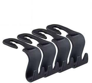 REMICH Car Hook Backseat Head Rest Organizer Hook Hanger for Holding Handbag Car Storage Bag & Bin